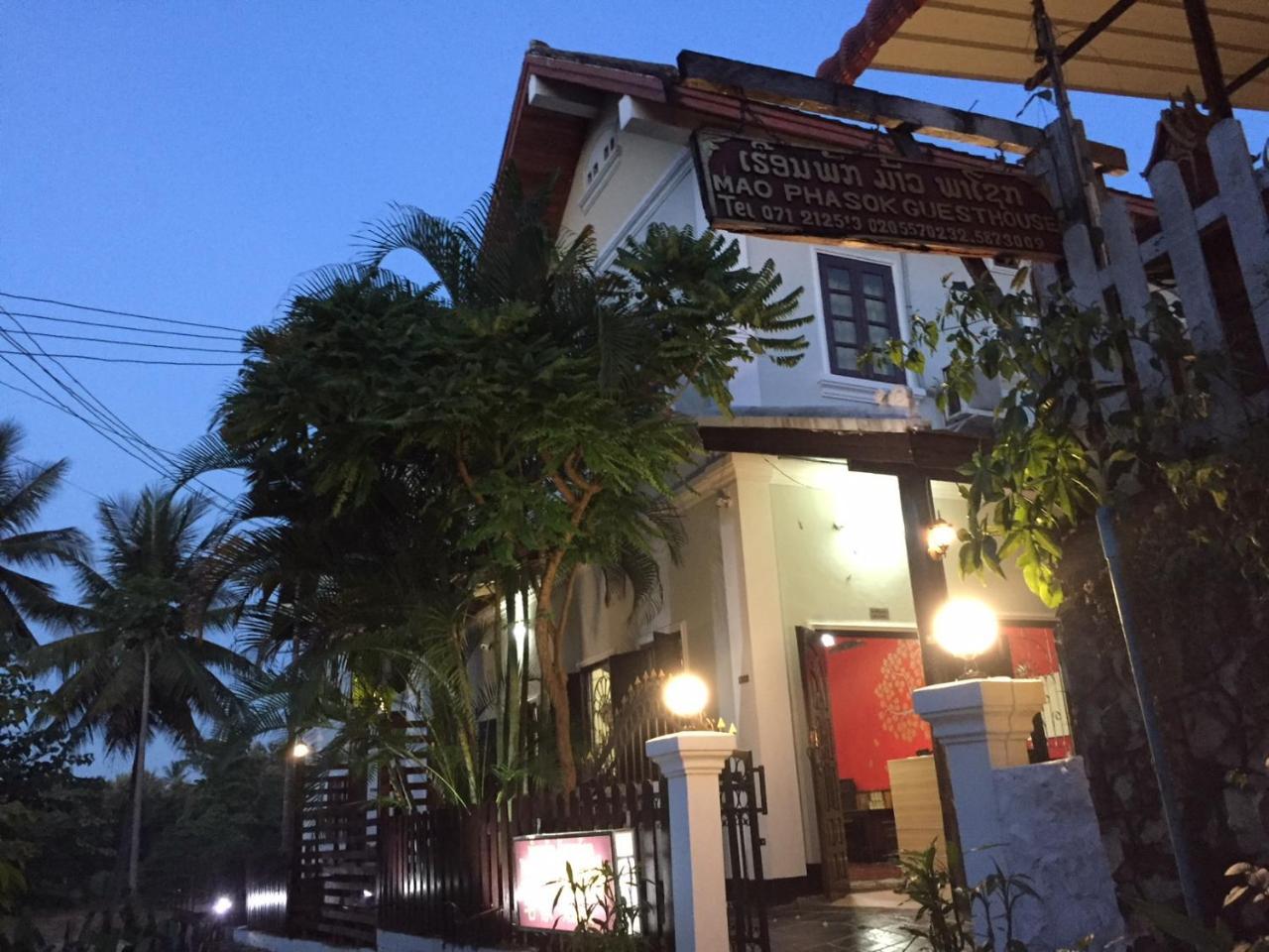 Mao Phasok Riverside Guesthouse Luangprabang Kültér fotó