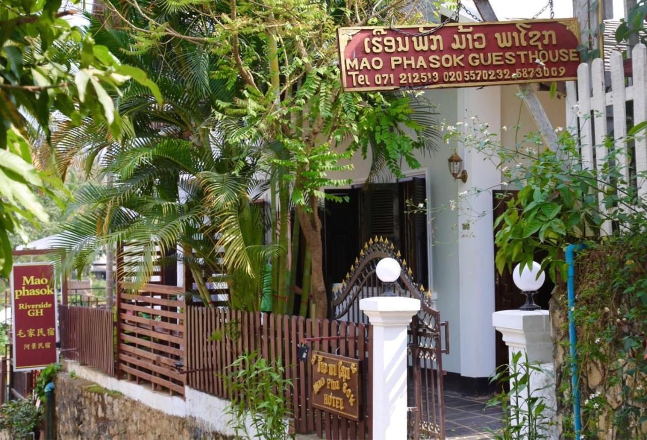 Mao Phasok Riverside Guesthouse Luangprabang Kültér fotó
