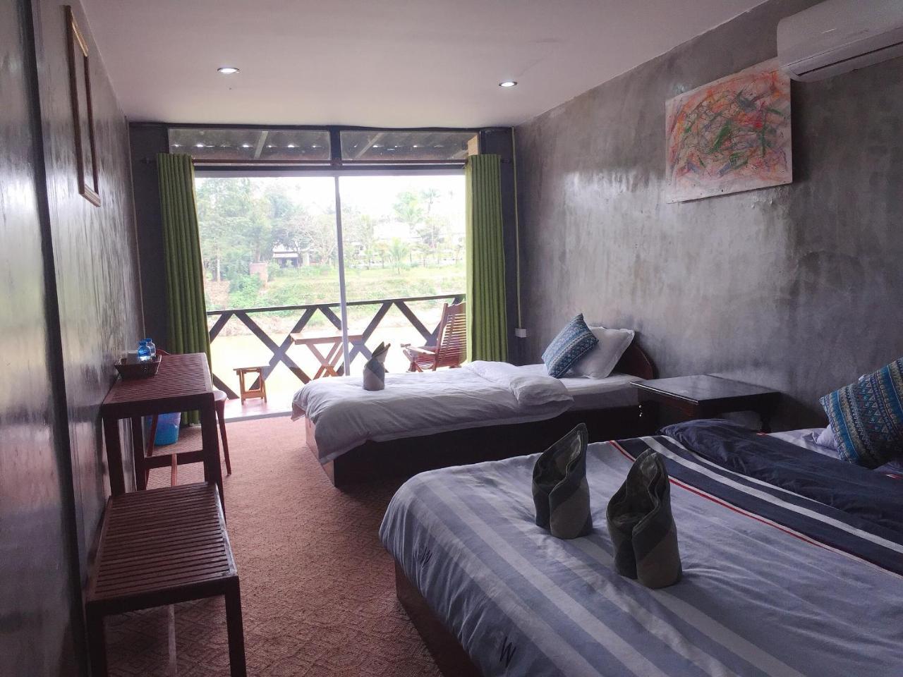 Mao Phasok Riverside Guesthouse Luangprabang Kültér fotó
