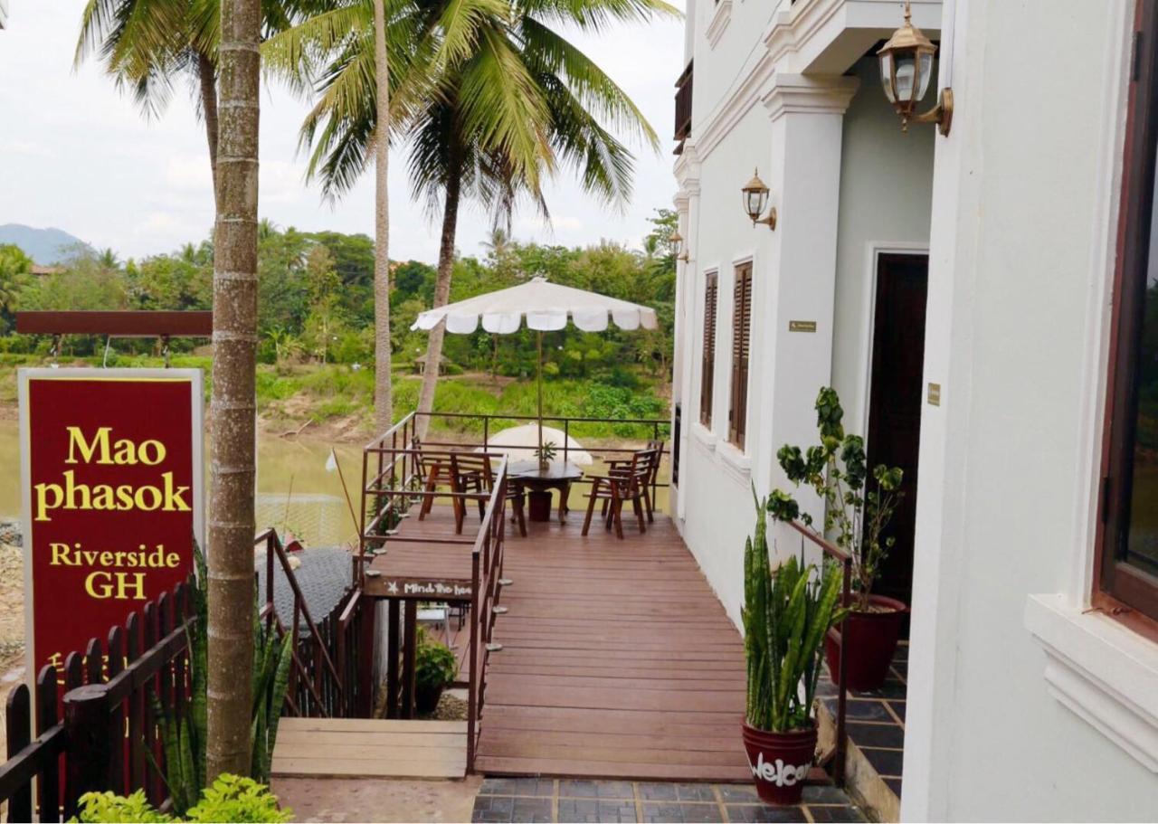 Mao Phasok Riverside Guesthouse Luangprabang Kültér fotó